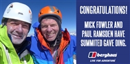 Another Himalayan first ascent for Mick Fowler and Paul Ramsden