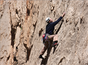 Big new routes on Taghia's red limestone