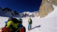 British duo fly away with Zephyr first ascent on Mont Maudit
