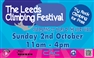 Leeds Climbing Wall Festival - FREE CLIMBING ALL DAY!
