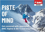 Get Piste of Mind with BMC Travel Insurance