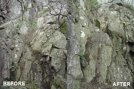 Tremadog before and after